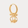 Label Kiki Cherry bow hoop gold KSH2841-GOLD