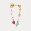 Label Kiki Colorful dots gold KSH2111-GOLD
