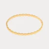 Label Kiki Dazzle bangle bracelet gold KEX018-GOLD