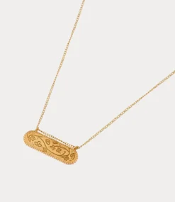 Label Kiki Flower market necklace gold KSK1851-GOLD