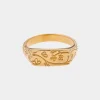 Label Kiki Flower market ring gold KR041-GOLD
