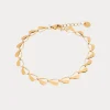 Label Kiki Half heart bracelet gold KSA2751-GOLD