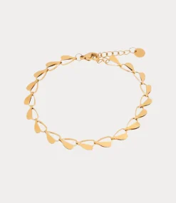 Label Kiki Half heart bracelet gold KSA2751-GOLD