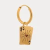 Label Kiki Kiki's cards hoop gold KSH2471-GOLD