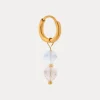 Label Kiki Ocean glow hoop gold KSH2141-GOLD