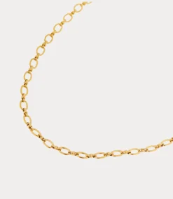 Label Kiki Open chain necklace gold KSK1241-gold