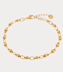 Label Kiki Oval loop bracelet gold KSA2981-GOLD