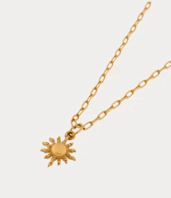 Label Kiki Sun necklace gold KSK771-GOLD
