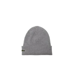 Lacoste Knitted beanie heather agate