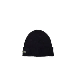 Lacoste Knitted beanie navy blue