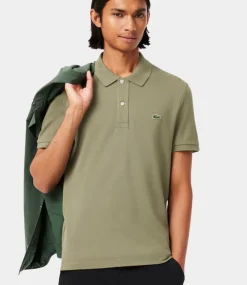 Lacoste Polo s/s khaki PH4012-BMY