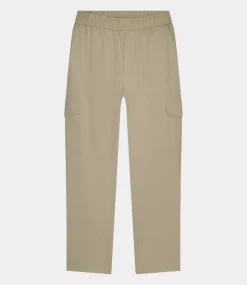 Law of the Sea Meri melange cargo pant feather gray LAW-10105-707