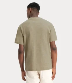 Law of the Sea Optic slub tee feather gray 10077-707