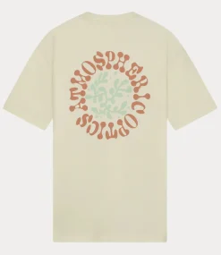 Law of the Sea Sphere artwork tee coconut milk 10079-901