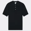 Law of the Sea Yohei knitted polo sky captain 10060-301