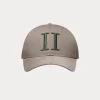 Les Deux Baseball cap II desert taupe pine green LDM702003-839546