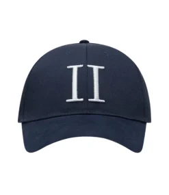 Les Deux Baseball Cap Suede II Dark Navy/White LDM702003-460201