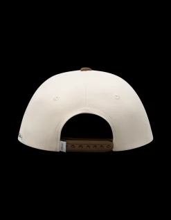 Les Deux Contrast Baseball Cap Ivory/Ebony Brown LDM702057-215856
