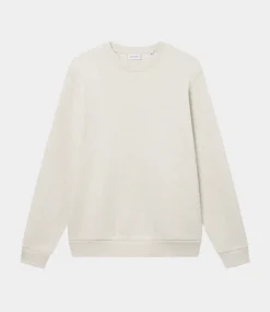 Les Deux Crew Sweatshirt snow melange LDM200128-230230