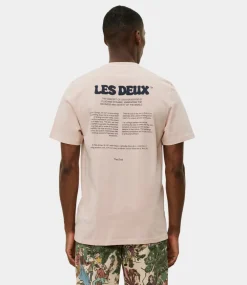 Les Deux dynamic t-shirt peach whip 1000510-607