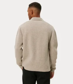 Les Deux fischer milano overshirt light desert sand melange LDM310136-847847