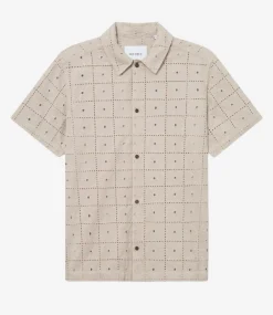Les Deux Hector Anglaise SS Shirt light sand LDM401099-815815