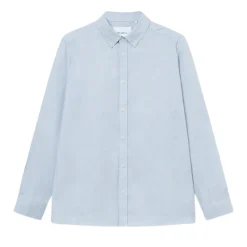 Les Deux kristian linen b.d. shirt summer sky LDM410150-466466