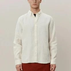 Les Deux Kristian Linen B.D. Shirt Ivory