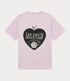 Les Deux legacy court t-shirt oyster rose LDM101204-679679
