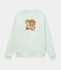 Les Deux Mediterranean Sweatshirt smoke green LDM200182-570570