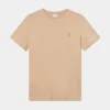 Les Deux norregaard contrast t-shirt irish cream 1000201-809