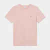 Les Deux norregaard contrast t-shirt peach whip 1000201-607