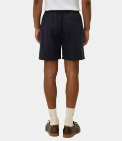 Les Deux otto linen shorts dark navy 1000094-460