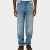 Les Deux ryder washed denim pants light blue blue wash 1000080-462