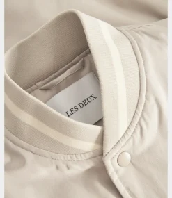 Les Deux Tech Varsity Jacket light sand LDM610187-815815