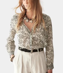 Maison Hotel Jasmine dylan blouse white lies JASMINE
