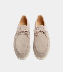 Mason Garments Amalfi chukka taupe FW24-17B