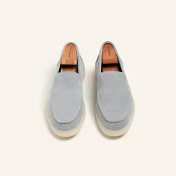 Mason Garments Amalfi loafer grey SS24-33P