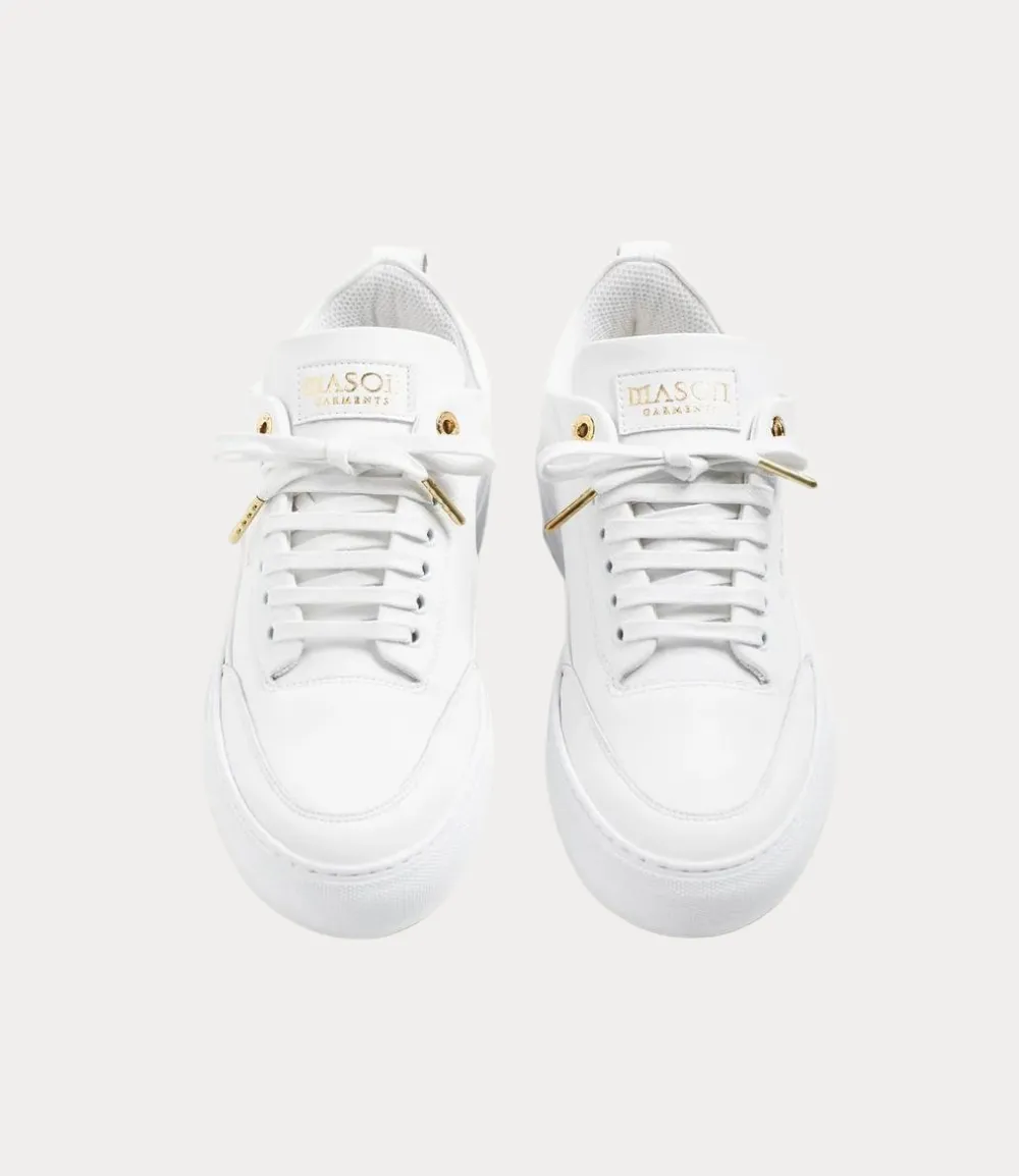 Mason Garments Torino leather white NOS-6A