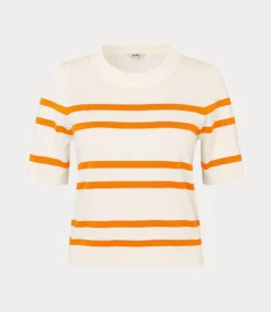 MbyM Carla-M Bravana Stripe Sugar Orange Peel Stripe 61489407-R97