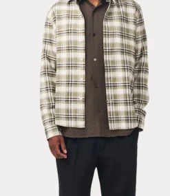 NN.07 Arne Shirt 5166 Green Check 2265166595-734