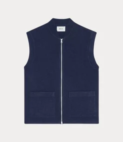 NN.07 Boiled vest navy blue 2466398630-200