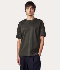 NN.07 Nat logo tee 3525 dark army 2463525250-354