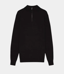 NN.07 Sergio Zip Mock 6605 Black 2486605659-999