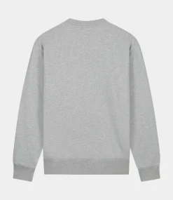 Olaf block crewneck htr grey M200210-HTR GREY