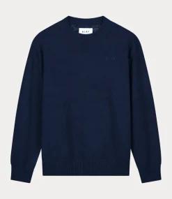 Olaf essential knit navy M200701-NAVY