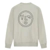 Olaf Face crewneck cement