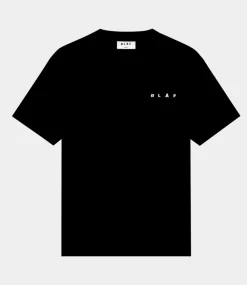 Olaf ink logo tee black M200109-BLACK