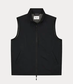 Olaf nylon vest black M190501-BLACK