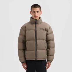 Olaf Puffer jacket taupe